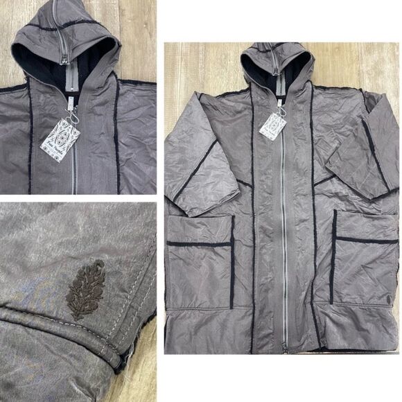 FP Movement Nomad Poncho in Graphite Gray - Picture 1 of 4